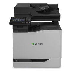 Lexmark™ CX820dtfe Multifunction Color Laser Printer, Copy/Fax/Print/Scan