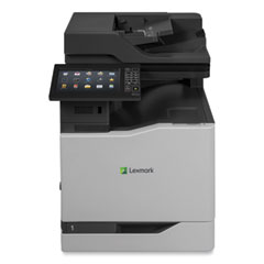 Lexmark™ CX860de Multifunction Color Laser Printer, Copy/Fax/Print/Scan