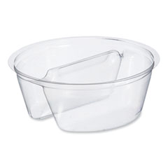 Dart® Plastic Cup Insert, 3.5 oz, 3.6" Diameter x 1.3"h, Clear, 1,000/Carton