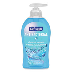 Softsoap® Antibacterial Hand Soap, Cool Splash, 11.25 oz Pump Bottle