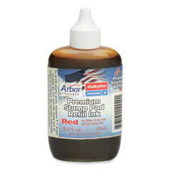 Abilityone Stamp Build 7510001614240, SKILCRAFT Stamp Pad Ink, 2 oz Bottle, Red - AbilityOne®