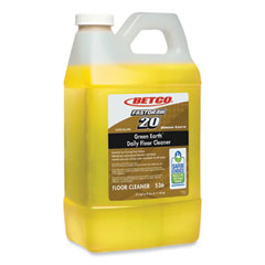 Betco® Green Earth Daily Floor Cleaner, 2 L Bottle, Unscented, 4/Carton