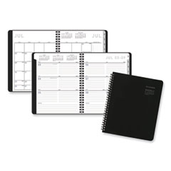 AT-A-GLANCE® Contempo Lite Academic Year Weekly/Monthly Planner, 8.75 x 7.87, Black Cover, 12-Month (July to June) 2023 to 2024