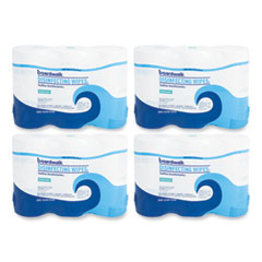 Boardwalk® Disinfecting Wipes, 7 x 8, Fresh Scent, 75/Canister, 12 Canisters/Carton