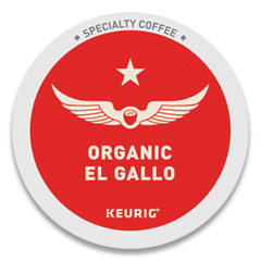 Intelligentsia El Gallo Organic Coffee K-Cups, Light Roast, 20/Box