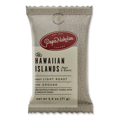 PapaNicholas® Coffee Premium Coffee, Hawaiian Islands Blend, 18/Carton