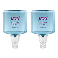 PURELL® HEALTHY SOAP Gentle and Free Foam, For ES4 Dispensers, Fragrance-Free, 1,200 mL, 2/Carton