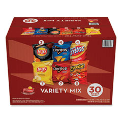 Frito-Lay Classic Variety Mix, Assorted, 30 Bags/Box