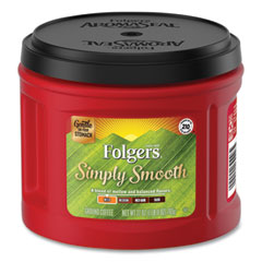 Folgers® Coffee, Simply Smooth, 27 oz Canister