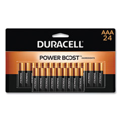 Duracell® Power Boost CopperTop Alkaline AAA Batteries, 24/Pack