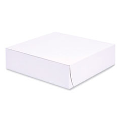 SCT® Bakery Boxes, Standard, 9 x 9 x 2.5, White, Paper, 250/Carton