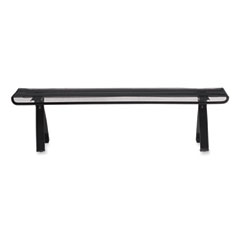 Universal® Mesh Off-Desk Shelf, 26.13 x 7 x 7, Black