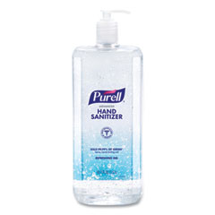 PURELL® Advanced Hand Sanitizer Refreshing Gel, 1.5 L Pump Bottle, Clean Scent