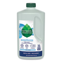 Seventh Generation® Natural Dishwashing Liquid, Free and Clear, 50 oz Bottle, 3/Carton