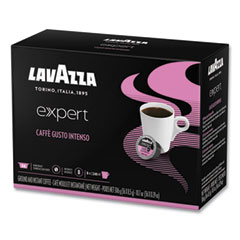 Lavazza Expert Caffe Gusto Intenso Coffee Capsules, 0.31 oz, 36/Box