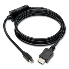 Mini DisplayPort/Thunderbolt to HDMI Cable Adapter, 6 ft, Black