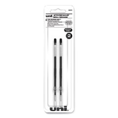 uniball® Refill for JetStream RT Pens, Bold Conical Tip, Black Ink, 2/Pack