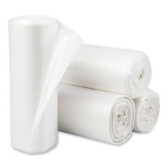 Pitt Plastics Eco Strong Plus Can Liners, 44 gal, 1.35 mil, 37 x 50, Natural, 100/Carton
