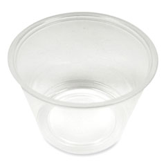 Boardwalk® Souffle/Portion Cups, 4 oz, Polypropylene, Translucent, 2,500/Carton