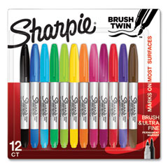 Sharpie® Brush Tip Permanent Marker