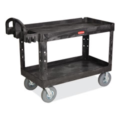 Rubbermaid® Commercial Heavy-Duty Platform Truck Cart, 1,200 lb Capacity, 24 x 48 Platform, Black