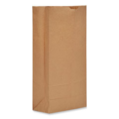 General Grocery Paper Bags, 50 lb Capacity, #25, 8.25" x 5.94" x 16.13", Kraft, 500 Bags