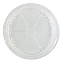 Boardwalk® Round Aluminum To-Go Container Lids, Dome Lid, 9", Clear, Plastic, 500/Carton