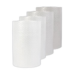 Universal® Bubble Packaging, 0.31" Thick, 24" x 75 ft, Perforated Every 24", Clear, 4/Carton
