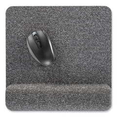 Allsop® Premium Plush Mouse Pad, 11.8 x 11.6, Gray