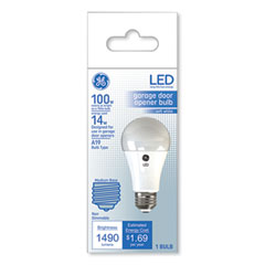 GE LED Soft White A19 Garage Door Opener Bulb, 14 W