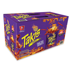 Takis® Fuego, 1 oz Bags, 46 Bags/Carton, Ships in 1-3 Business Days
