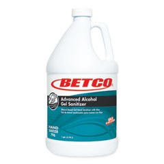 Betco® Advanced Gel Hand Sanitizer, 1 gal Bottle, Light Fresh Scent, 4/Carton