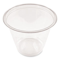 Boardwalk® Clear Plastic PET Cups, 9 oz, 50/Pack