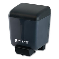 San Jamar® Classic Bulk Soap Dispenser, 30 oz, 3.97 x 4.92 x 6.64, Black