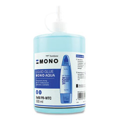 Tombow® Mono® Aqua Liquid Glue Refill, 500 mL, Dries Clear
