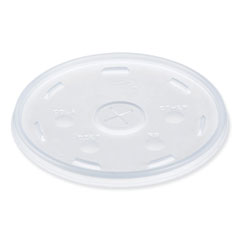 Dart® Lids for Foam Cups and Containers, Fits 32 oz, 44 oz, 60 oz Cups, Translucent, 1,000/Carton