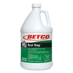 Betco® Rest Stop Non-Acid Bowl and Restroom Cleaner, Floral Fresh Scent, 1 gal Bottle, 4/Carton