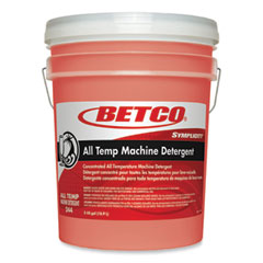 Betco® Symplicity All Temp Machine Detergent, 5 gal Pail