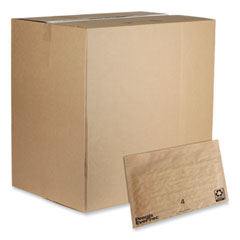 Pregis® EverTec Curbside Recyclable Padded Mailer, #4, Kraft Paper, Self-Adhesive Closure, 14 x 9, Brown, 150/Carton