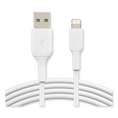 Belkin® BOOST CHARGE Apple Lightning to USB-A ChargeSync Cable, 9.8 ft, White