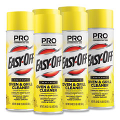Professional EASY-OFF® Oven and Grill Cleaner, 24 oz Aerosol, 6/Carton