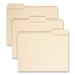 Smead(TM) 100% Recycled Manila Top Tab File Folders