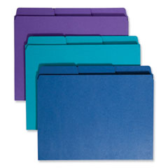Smead™ SuperTab Organizer Folder, 1/3-Cut Tabs: Assorted, Letter Size, 0.75" Expansion, Assorted Colors, 3/Pack