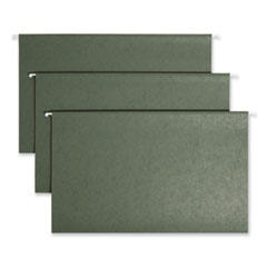 Smead™ TUFF Hanging Folders with Easy Slide Tab, Legal Size, 1/3-Cut Tabs, Standard Green, 20/Box