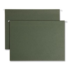 Smead™ Box Bottom Hanging File Folders, 3" Capacity, Legal Size, Standard Green, 25/Box