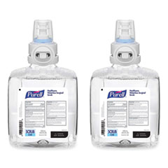 PURELL® Waterless Surgical Scrub Gel Hand Sanitizer, 1,200 mL Refill Bottle, Fragrance-Free, For CS-8 Dispenser, 2/Carton