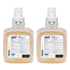 PURELL® Healthy Soap 2.0% CHG Antimicrobial Foam for CS8 Dispensers, Fragrance-Free, 1,200 mL, 2/Carton