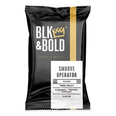 BLK & Bold® Smoove Operator Coffee Fraction Packs, 2.25 oz, 42/Carton
