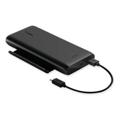 Belkin® BOOST CHARGE USB Power Bank with Stand, 10,000 mAh, Black