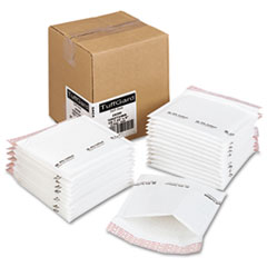 Sealed Air Jiffy TuffGard Self-Seal Cushioned Mailer for CDs, Barrier Bubble Cushion, Self-Adhesive Closure, 7.25 x 8, White, 25/CT